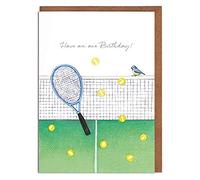 Lottie Murphy Tennis Birthday Card - 'Have an ace Birthday!' - Card for Him - Card for Her