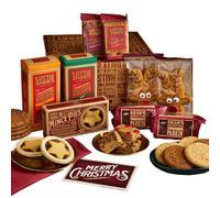 Lottie Shaw’s Christmas Baked Treats Hamper - Luxury Yorkshire Gift Box with Mince Pies, Parkin, Biscuits & Flapjacks - Festive Sweet Treat Gift for Families, Colleagues & Christmas Occasions