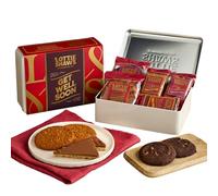 Lottie Shaw's Get Well Soon Biscuit Tin - Parkin Biscuits, Millionaire Shortbread & Flapjacks, Yorkshire Bakery