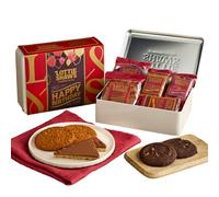 Lottie Shaw's Happy Birthday Biscuit Tin - Parkin Biscuits, Millionaire Shortbread & Flapjacks, Yorkshire