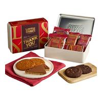 Lottie Shaw's Thank You Biscuit & Treat Tin - Parkin Biscuits, Millionaire Shortbread & Flapjacks, Yorkshire