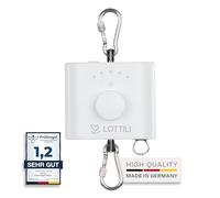 Lottili Spring cradle motor, silent and self-learning, with timer and continuous mode, finely adjustable oscillation, from 3 kg, made in Germany