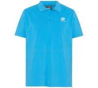 LOTTO 1124003 Men's Polo Shirt, Regular Fit, Malibu Blue, 2XL