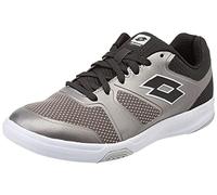 Lotto DINAMICA 3 III, Mens Low-Top Oxford Flat, Grigio e Nero, 11.5 UK (46 EU)