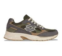 LOTTO FLOWTIV Unisex Trainers, DK.Grey/Olive, 41 EU, Dk Grey Olive, 8.5 UK