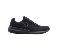 Lotto Men's Connect OC logical Leather Trainers in Black | Size: 7 Lotto Black 7
