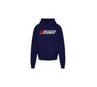 LOTTO Men's Hooded Sweatshirt, Blue, M