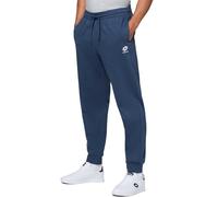 Lotto Men's Jogging Bottoms, Dark Blue, Size M, Men's Tracksuit Bottoms with Side Pockets, Sweatpants with Elastic Waistband and Drawstring, Sports Trousers, Men's Long, Casual Trousers Made of Cotton