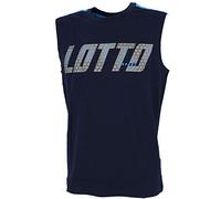 Lotto Men's Logo III TEE SL JS T-Shirt, Blu, Extra Large