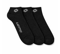 Lotto Trainer Socks Pack of 3 Black - Black - 6-8