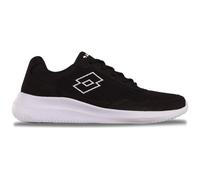 Lotto Unisex's Connect Sneaker, Black White, 8 UK