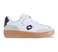 Lotto Unisex Kid's Makera K Sneaker, White Black, 8 UK Child
