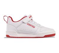 Lotto Unisex Kid's Sneaker, White Red, 12.5 UK Child