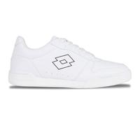Lotto Unisex Titanis Trainers, White Black, 12 UK