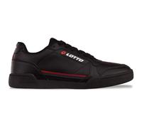 Lotto Unisex Trainers, Black/Red, 44 EU, Black Red, 10 UK