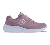 Lotto Unisex's Connect Sneaker, Dk Rose White, 7 UK