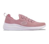 Lotto Unisex's Declare Sneaker, Dk Rose Silver, 8 UK