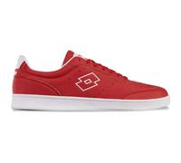 Lotto Unisex's Sneaker, Red White, 6 UK