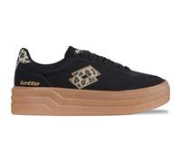LOTTO Women's STACKY an Women's Trainers, Black/Leo, 38 EU, Black Leo, 6 UK