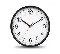 Lottogo Silent Modern Wall Clock - Battery Operated, No Ticking, Easy to Read Quartz Design for Kitchen, Living Room, Office & Bedroom Decoration-12 Inch