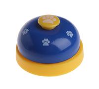 Lottoy® Pet Click Bell - Dog Cat Feeding Ringer Educational Toy, IQ Training Pets Toys, Interactive Bell Eating Food Feeder (Blue)