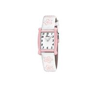 Lotus 18256/2 Girls' Analogue Quartz Watch with Leather Strap, White, Klein, Strap.