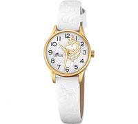 Lotus 18574/F Ladies Gold PVD-Plated Stainless Steel Watch with Leather Strap