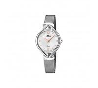 Lotus 18813/A Women's Analogue Quartz Watch with Stainless Steel Strap, Silver
