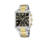 Lotus 18852/4 Men's Analogue Quartz Watch with Stainless Steel Strap, Silver, Modern