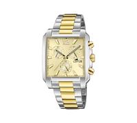 Lotus 18852/5 Men's Analogue Quartz Watch with Stainless Steel Strap, Silver, Modern