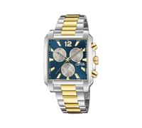 Lotus 18852/6 Men's Analogue Quartz Watch with Stainless Steel Strap, Silver, Modern