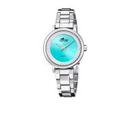 Lotus 18892/3 Women's Stainless Steel Watch in Silver Turquoise 32 mm Water Resistant 5 Bar, Silver Turquoise