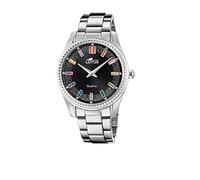 Lotus Unisex-Adult Analog Quartz Watch with Stainless Steel Strap 18898/6