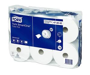 Lotus 297491 Professional SmartOne Toilet Paper 2-Layer 6 Rolls White