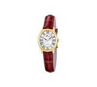 Lotus 2Gether 19019/1 Stainless Steel and Leather Watch for Women