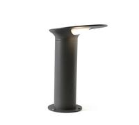 Luminosa Lighting Luminosa Lotus Outdoor Led Dark Grey Bollard Pedestal Lamp 18W 3000K Ip65