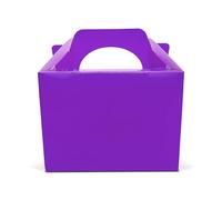 Lotus 50-Pack Kids’ Party Favor Boxes-Stylish Purple Treat Containers for Birthdays, Halloween, Picnics & Fun Celebrations | Perfect for Loot Bags & Party Favors|Eye-Catching for Any Occasion(Purple)