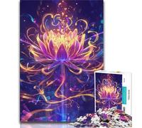 Lotus Art 1000 Piece Jigsaw Puzzle for Adults And Teenagers,Quiz Game Wall Decoration Unique Birthday And Xmas Gifts 50x75cm