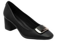 Lotus Aubrey Womens Court Shoes (Black, UK Footwear Size System, Adult, Women, Numeric, Medium, 7)
