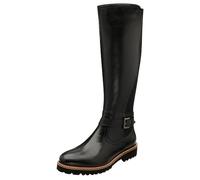 Lotus 'belvedere' Leather Knee-High Boots In Black Black 8
