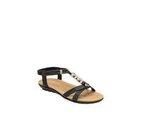 Lotus Women's Bettina Sandal, Black, 6 UK