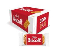 Lotus Bischoff Individually Wrapped "Welcome" Caramelised Biscuits - Original Caramelised Flavor, Single Packaged (Pack of 300)
