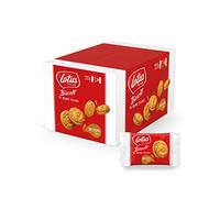 Lotus Biscoff Biscuits Filled with a Speculoos Cream - Pack of 120 Cookies - Lotus Biscoff Speculoos Flavoured Biscuits - Traditional Colourless Recipe - Suitable for Vegans