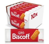 Lotus Biscoff Cookies - Caramelized Biscuit Cookie - 10 Counts x 250 Gram - Non-GMO Project Verified and Vegan