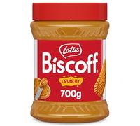 Lotus Biscoff Crunchy spread, Caramelised Biscuit Flavour, 700g, Vegan, Nut Free, No Added Colours or Flavours