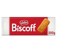 Lotus Biscoff Original Caramelised Biscuits, 250g | Classic Caramel Flavour, Crunchy Texture, Coffee Pairing, Individually Embossed, Snack Biscuits