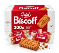 Lotus Biscoff Original Caramelised Biscuits 300 x 6.25g | Individually Wrapped Biscuits | 1.875kg Catering Box | Coffee Biscuits for Office, Café & Hospitality box by Homora