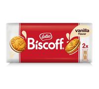 Lotus Biscoff Sandwich Cookies, Vanilla, 22 Biscuits Per Pack, 220 ml