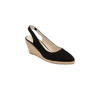 Lotus Women's Gigi Womens Espadrille Wedges - Black - Size: 7