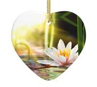 Lotus Blossom Print Christmas Tree And Holiday Decorations,Club Decorations